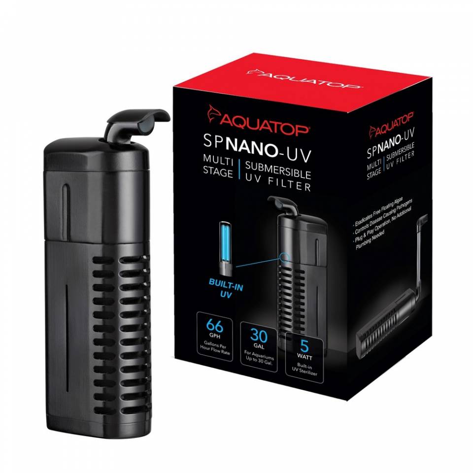 Aquatop SPNANO-UV Submersible Nano UV Filter – 5 W