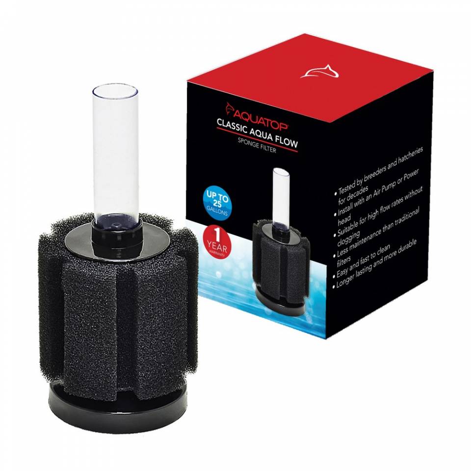 Aquatop CAF-25 Classic Sponge Filter