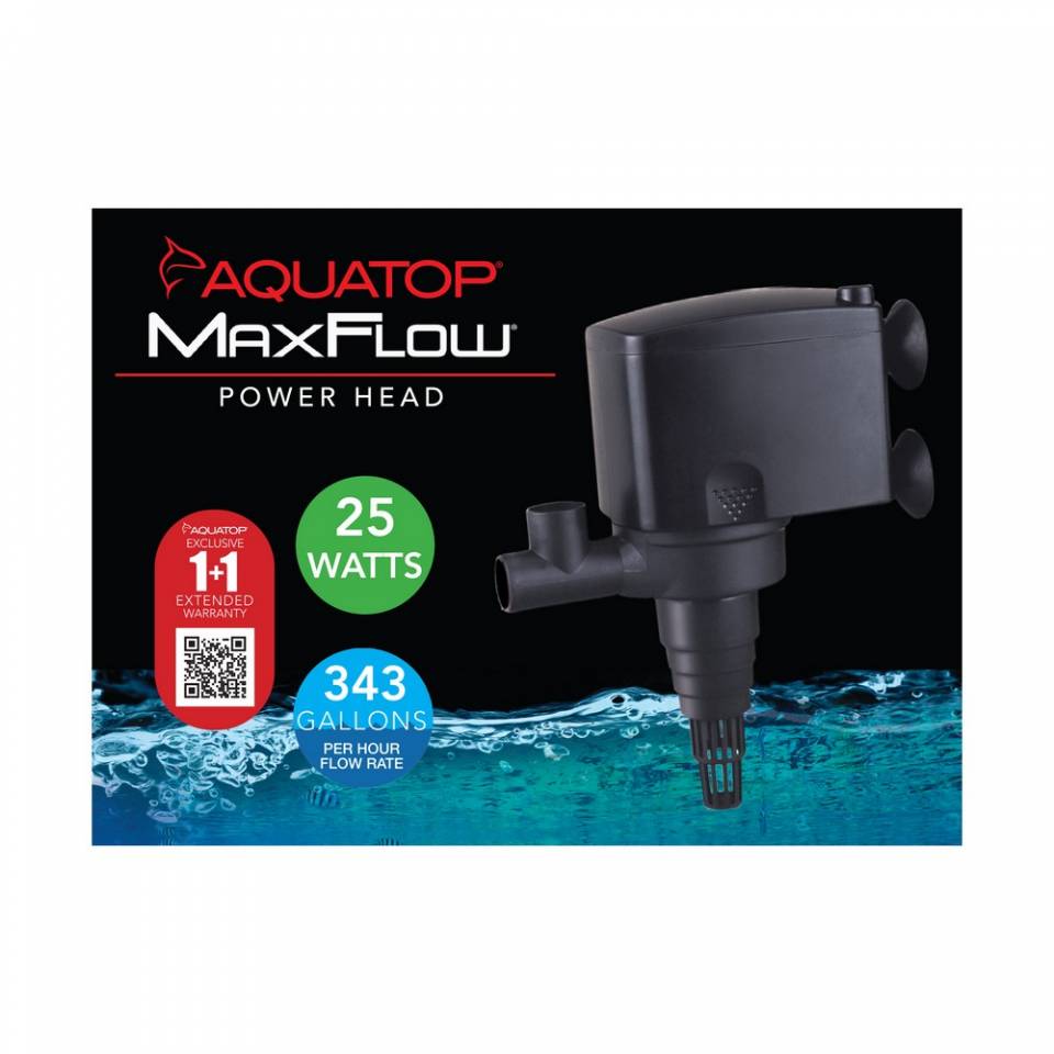 Aquatop PH-16 MaxFlow Power Head – 343 GPH