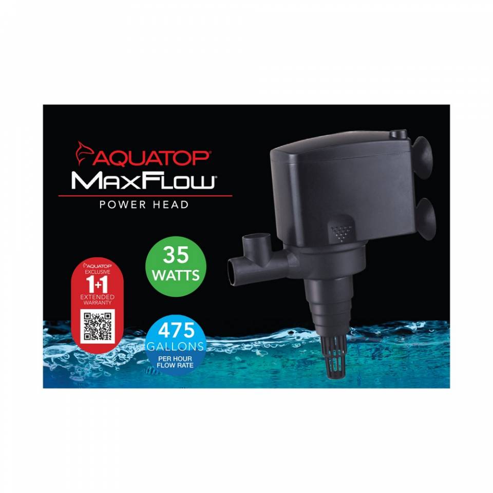 Aquatop PH-22 MaxFlow Power Head – 475 GPH