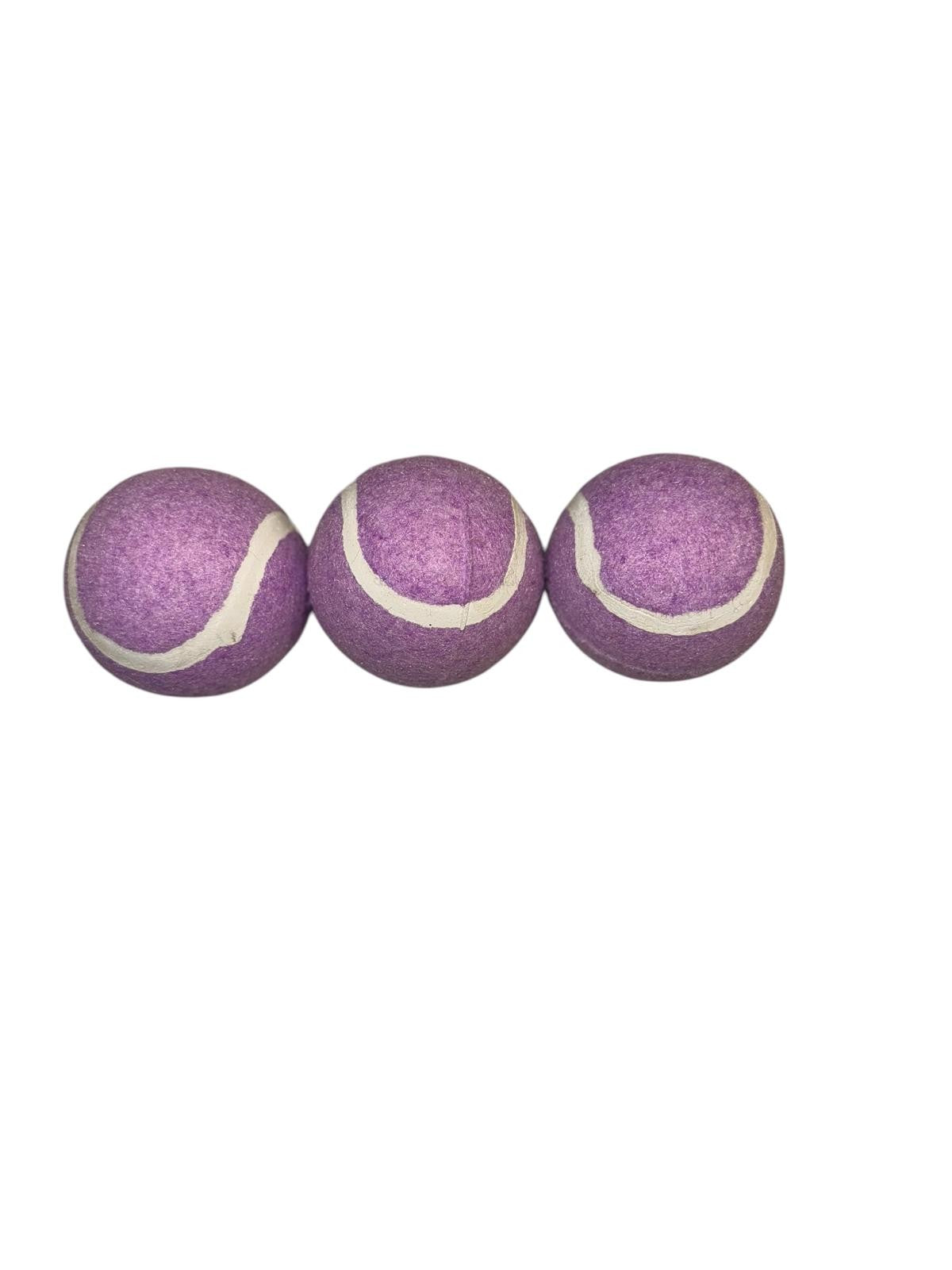 Tennis Ball Purple, 3 Pack