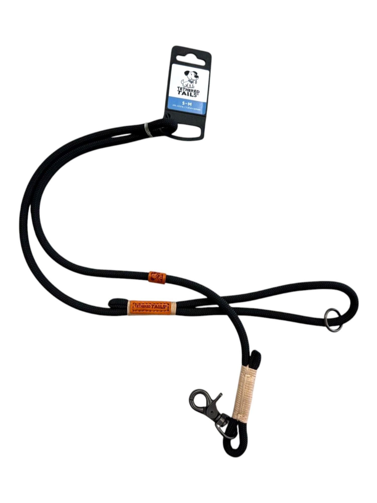 Walk it Out 4 FT Lead- Black, S-M
