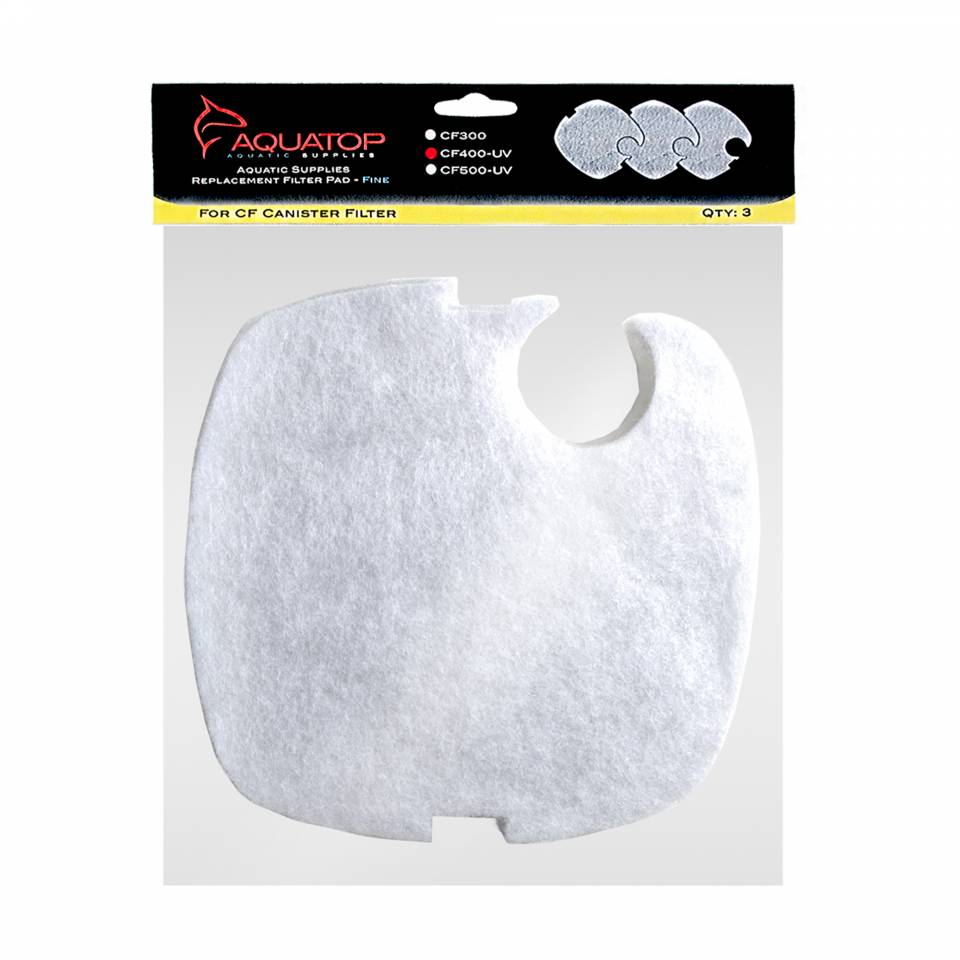 Aquatop RFP-CF400UV Replacement Fine Filter Pad – 3-Pack