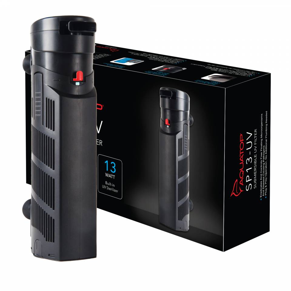 Aquatop SP13-UV Submersible UV Filter – 210 GPH