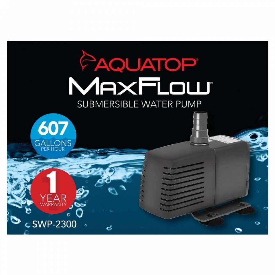 Aquatop SWP-2300 MaxFlow Submersible Pump – 575 GPH