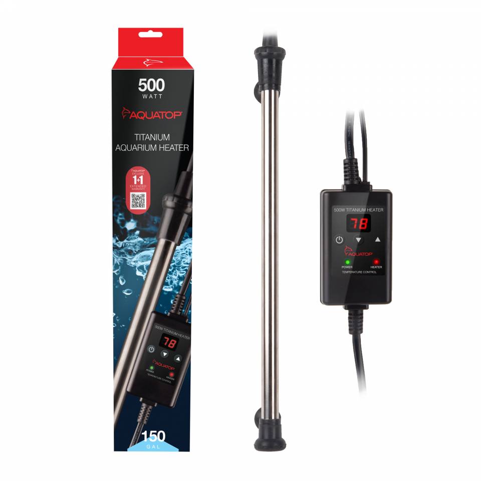 Aquatop TH-C500 Titanium Heater – 500W
